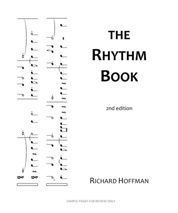 THE RHYTHM BOOK - Takadimi