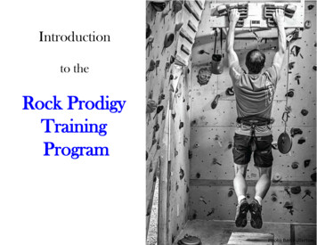 Rock Prodigy Training Program