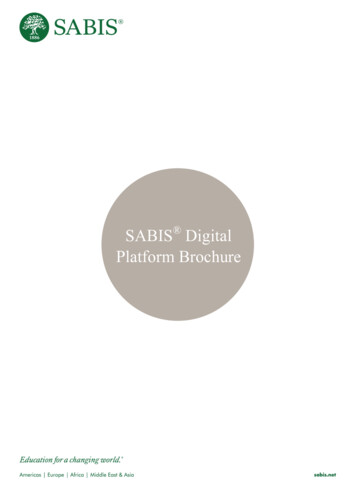 SABIS Digital Platform Brochure