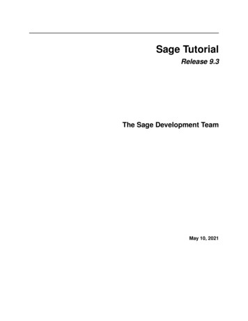 Sage Tutorial - SageMath