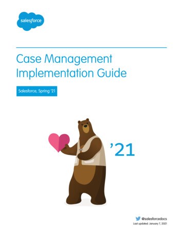 Case Management Implementation Guide