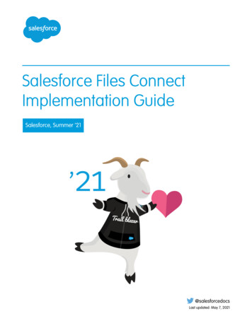 Salesforce Files Connect Implementation Guide