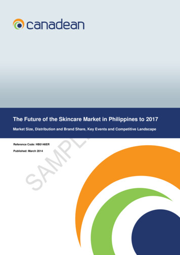 The Future Of The Skincare Market In Philippines To 2017