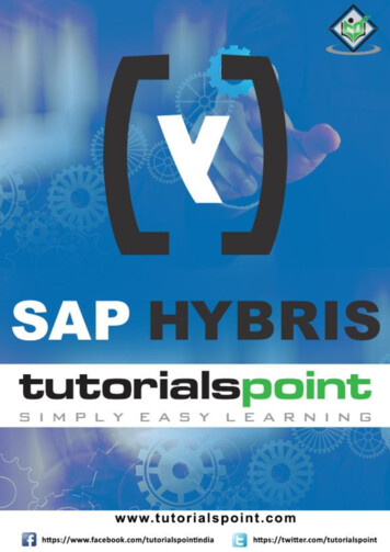 SAP Hybris - Tutorialspoint