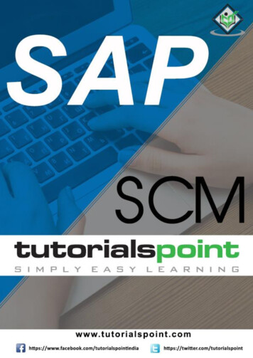 SAP_SCM_Tutorial.pdf - Tutorialspoint