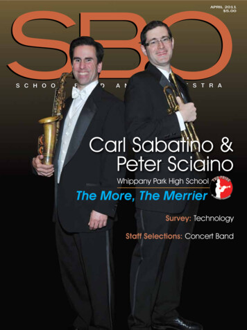 Carl Sabatino & Peter Sciaino - Wpmb 