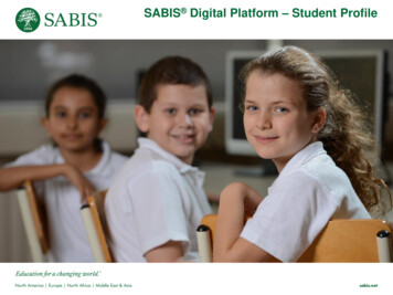 SABIS Digital Platform Student Profile