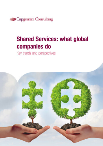 Shared Services: What Global Companies Do