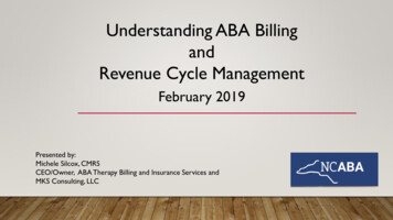 Understanding ABA Billing And Revenue Cycle Management