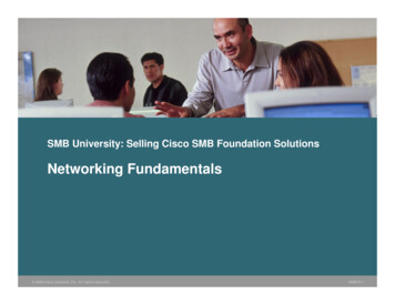 Networking Fundamentals - Cisco
