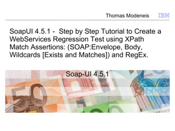 SoapUI 4.5.1 - Step By Step Tutorial To Create A .