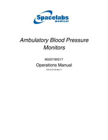 Ambulatory Blood Pressure Monitors - Medaval