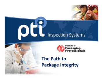 The Path To Package Integrity - IoPP