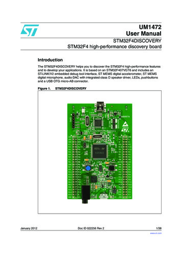 STM32F4DISCOVERY STM32F4 High-performance Discovery Board