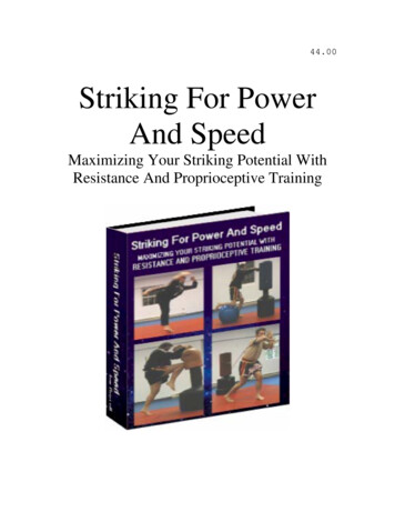 44.00 Striking For Power And Speed - The Eye