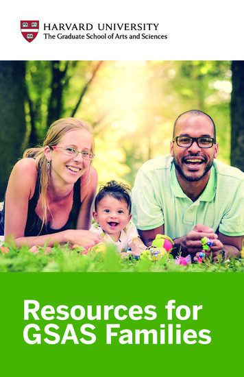 Resources For GSAS Families