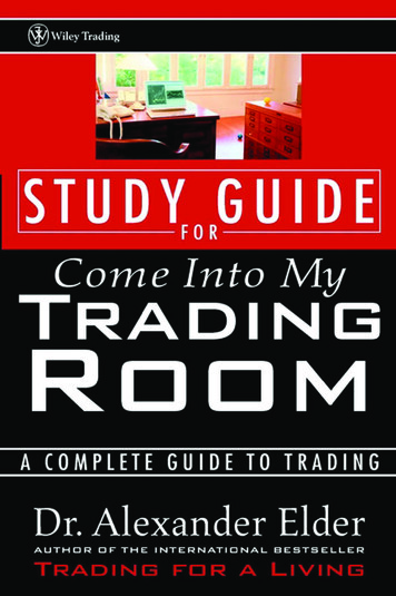 Study Guide For Come Into My Trading Room - MQL5