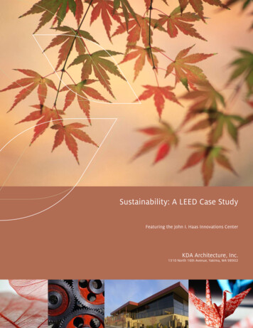 Sustainability: A LEED Case Study - KDA Architecture