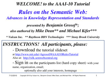 Rules On The Semantic Web - Stuff.mit.edu