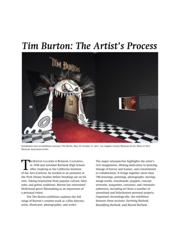 Tim Burton: The Artist’s Process - LACMA Los Angeles .