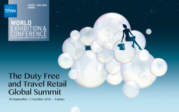 The Duty Free And Travel Retail Global Summit