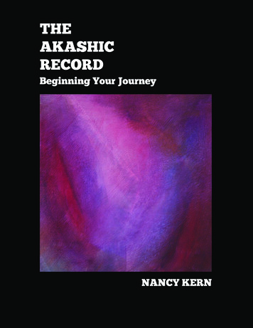 The Akashic Record - Nancy Kern