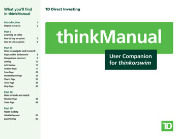 1 ThinkManual - TD