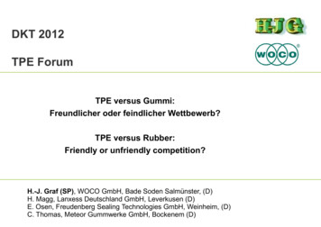 DKT 2012 TPE Forum - Dr. Hans-Joachim Graf
