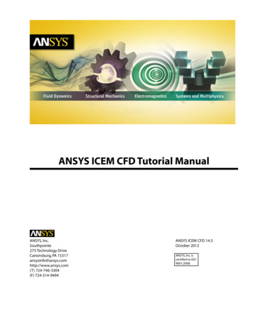 ANSYS ICEM CFD Tutorial Manual - Purdue University