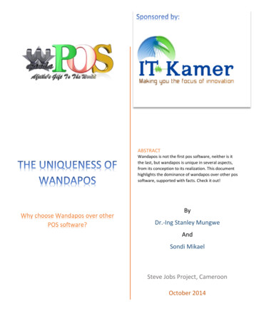THE UNIQUENESS OF WANDAPOS - WordPress 