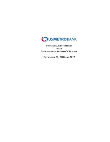 US Metro Bank