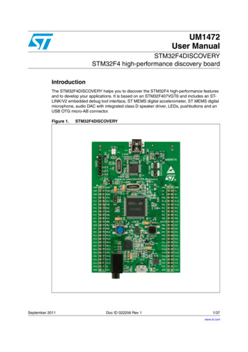 STM32F4DISCOVERY STM32F4 High-performance Discovery 