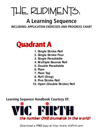 A Learning Sequence