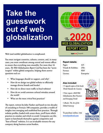Take The Guesswork Out Of Web Globalization