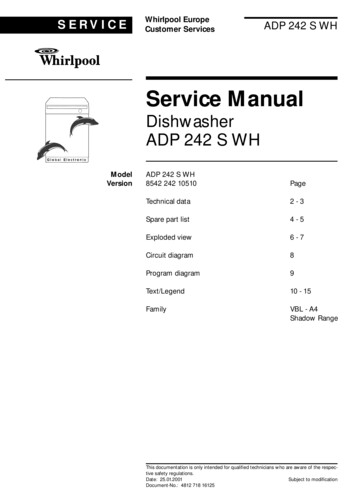 Service Manual - Portal Do Eletrodomestico
