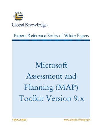 Microsoft Assessment And Planning (MAP) Toolkit Version 9