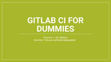Gitlab CI For Dummies - ELinux