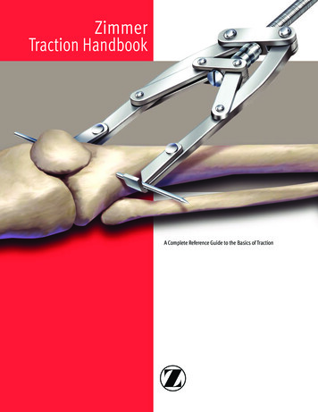 Zimmer Traction Handbook - ICDST