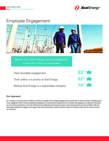 Employee Engagement - Corporate Responsibility Report 2015