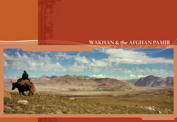 WAKHAN & The AFGHAN PAMIR IN THE FOOTSTEPS OF MARCO POLO