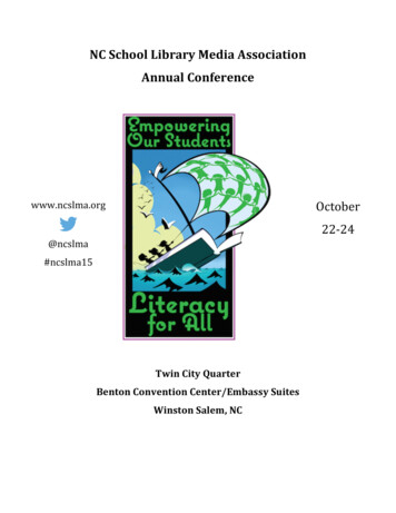 NCSchool#Library#Media#Association# Annual#Conference#