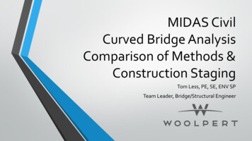 MIDAS Civil Curved Bridge Analysis Comparison Of Methods . - MIDAS USER