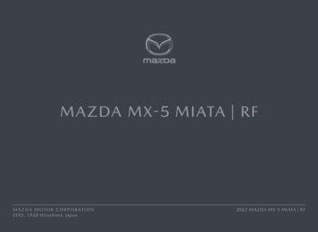 Mazda Mx-5 Miata Rf