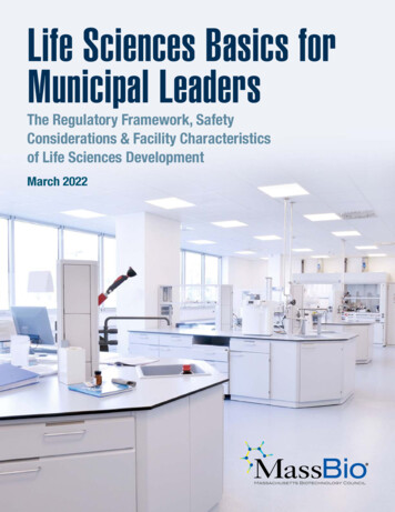 Life Sciences Basics For Municipal Leaders