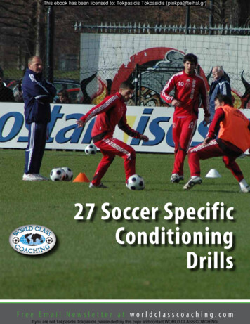 27 Soccer Specific Conditioning Drills - Sppevias.gr