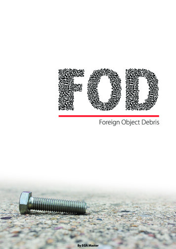 Foreign Object Debris - EGA Master