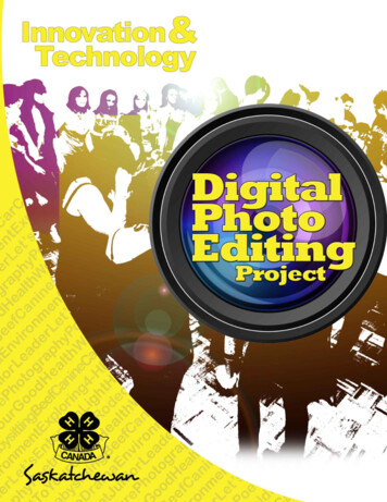 Digital Photo Editing Project - Prince Edward Island