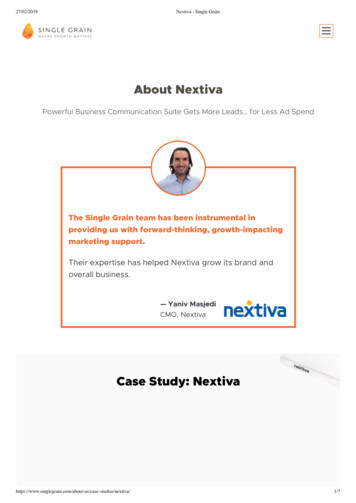 About Nextiva - Webflow