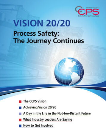 Process Safety: The Journey Continues - AIChE