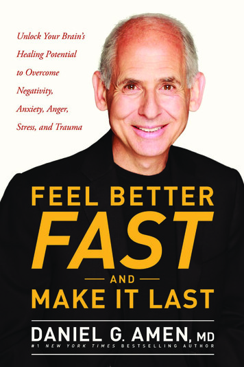 Feel Better Fast And Make It Last - Tyndale House